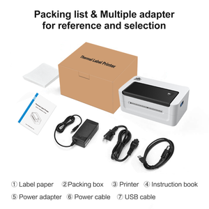 Wireless Bluetooth Thermal Label Printer - Delivery free for the UK