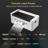 Wireless Bluetooth Thermal Label Printer - Delivery free for the UK